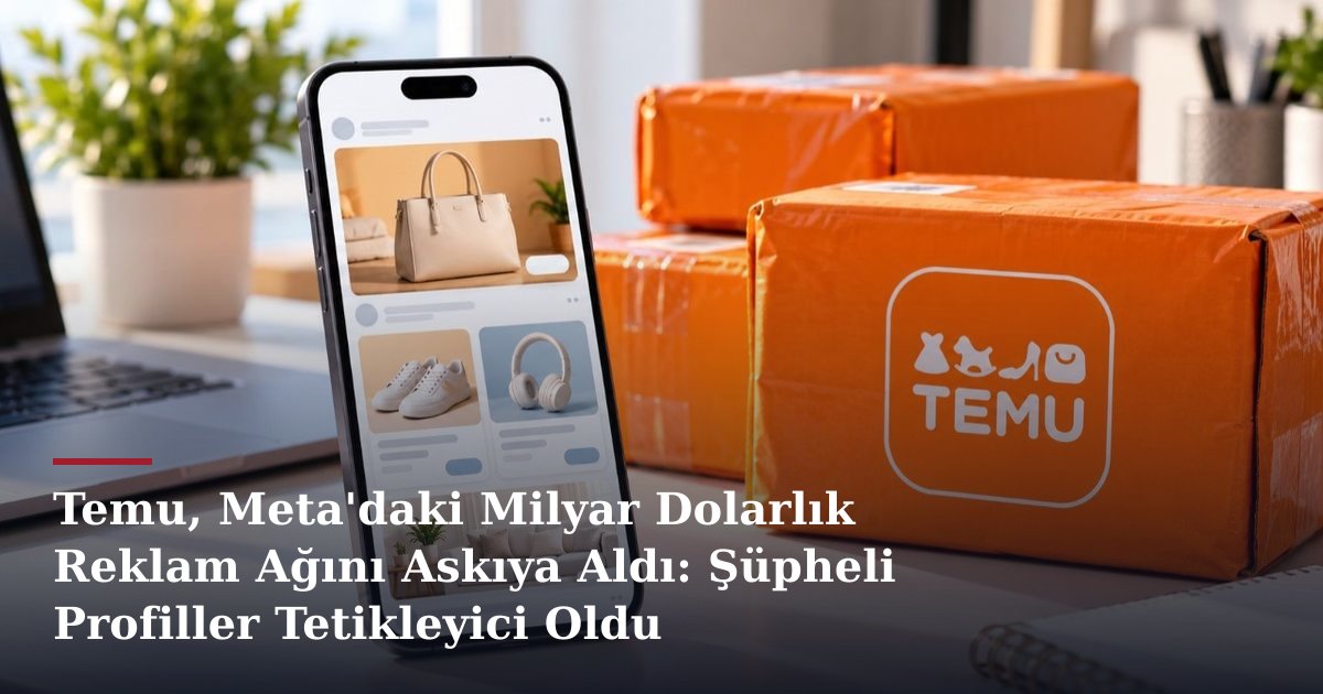 Temu, Meta'daki Milyar Dolarlık Reklam Ağını Askıya Aldı: Şüpheli Profiller Tetikleyici Oldu