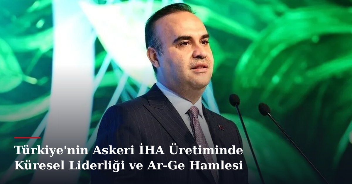 Türkiye'nin Askeri İHA Üretiminde Küresel Liderliği ve Ar-Ge Hamlesi