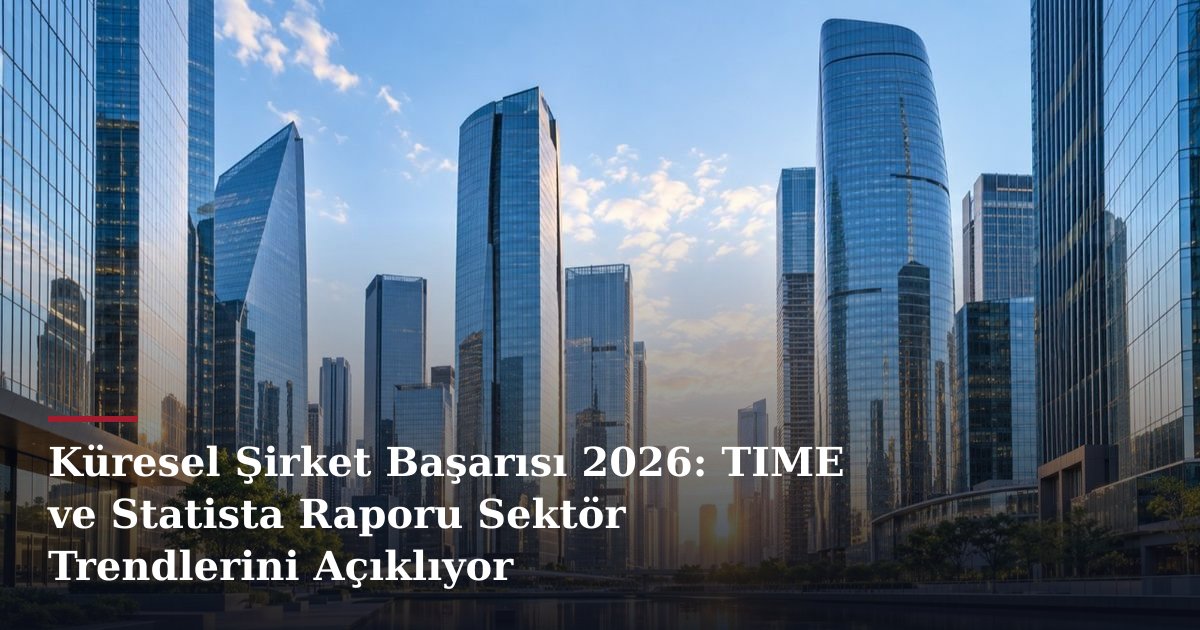 Küresel Şirket Başarısı 2026: TIME ve Statista Raporu Sektör Trendlerini Açıklıyor