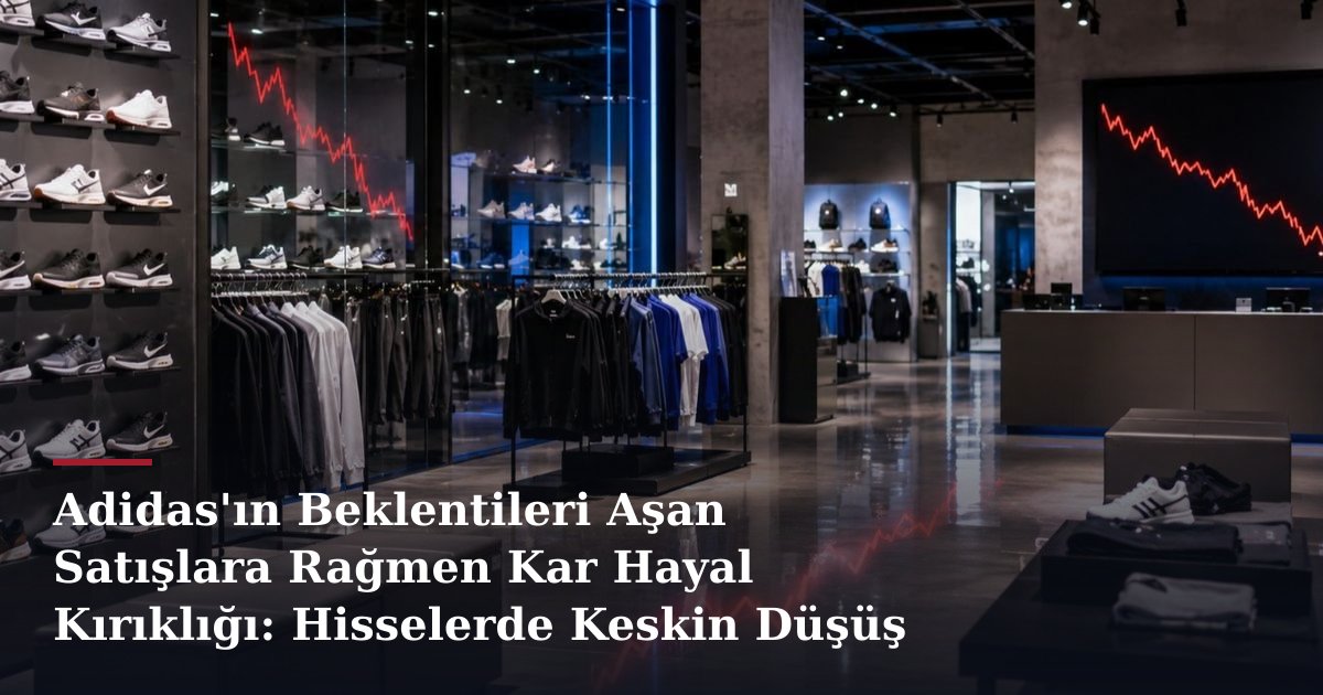 Adidas'ın Beklentileri Aşan Satışlara Rağmen Kar Hayal Kırıklığı: Hisselerde Keskin Düşüş