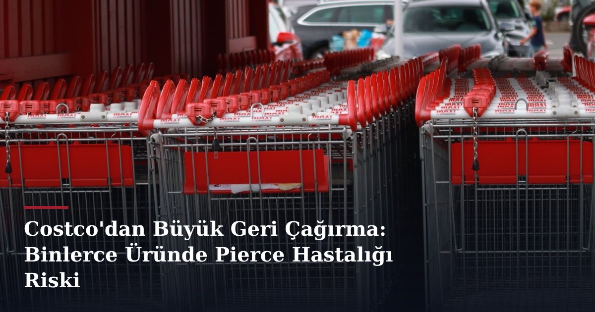 Costco'dan Büyük Geri Çağırma: Binlerce Üründe Pierce Hastalığı Riski