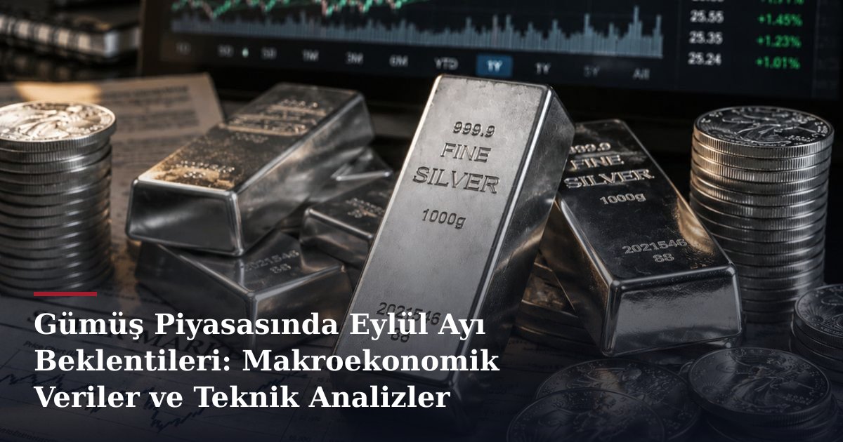 Gümüş Piyasasında Eylül Ayı Beklentileri: Makroekonomik Veriler ve Teknik Analizler