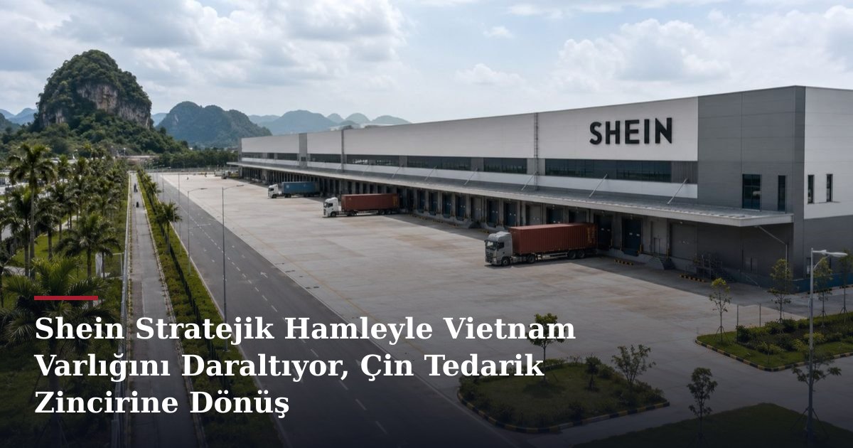 Shein Stratejik Hamleyle Vietnam Varlığını Daraltıyor, Çin Tedarik Zincirine Dönüş