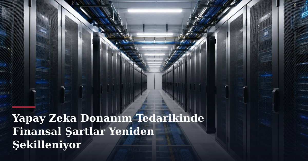 Yapay Zeka Donanım Tedarikinde Finansal Şartlar Yeniden Şekilleniyor