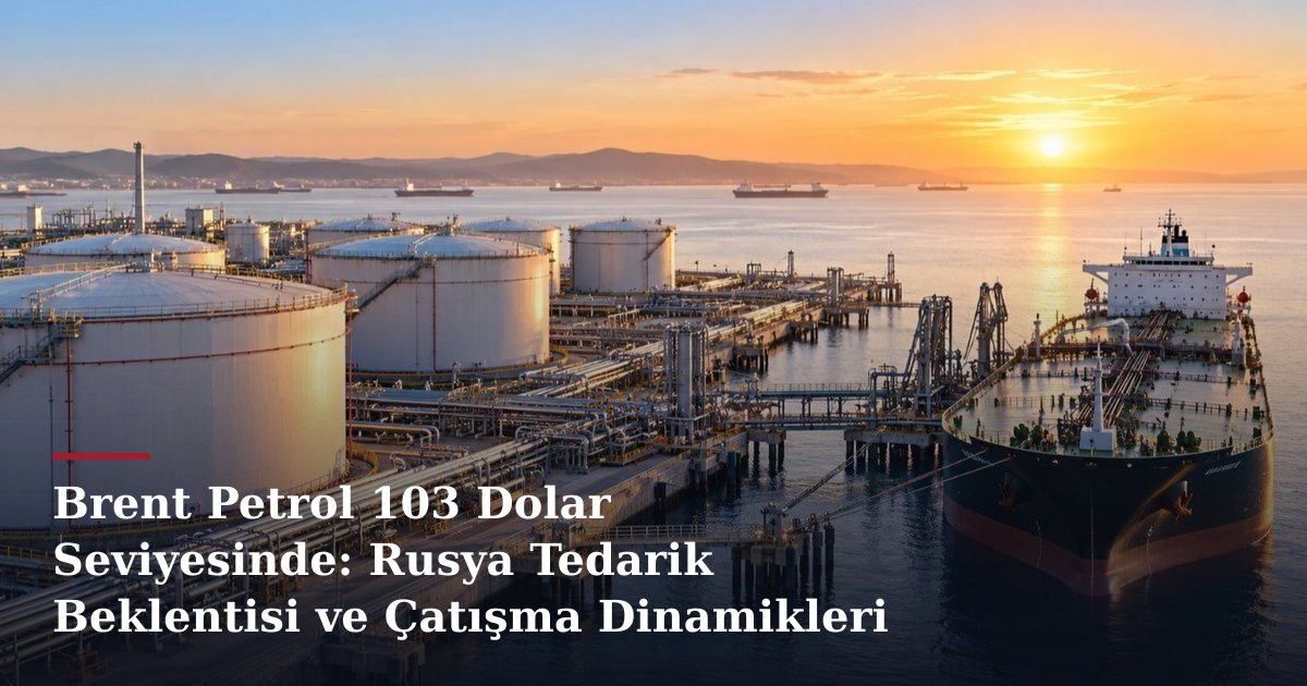 Brent Petrol 103 Dolar Seviyesinde: Rusya Tedarik Beklentisi ve Çatışma Dinamikleri