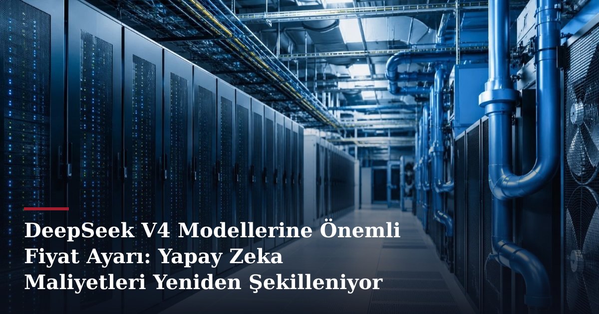 DeepSeek V4 Modellerine Önemli Fiyat Ayarı: Yapay Zeka Maliyetleri Yeniden Şekilleniyor