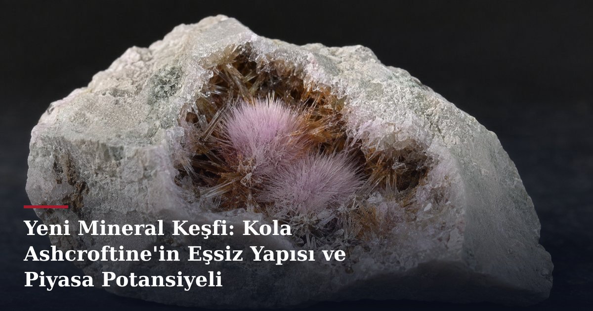 Yeni Mineral Keşfi: Kola Ashcroftine'in Eşsiz Yapısı ve Piyasa Potansiyeli