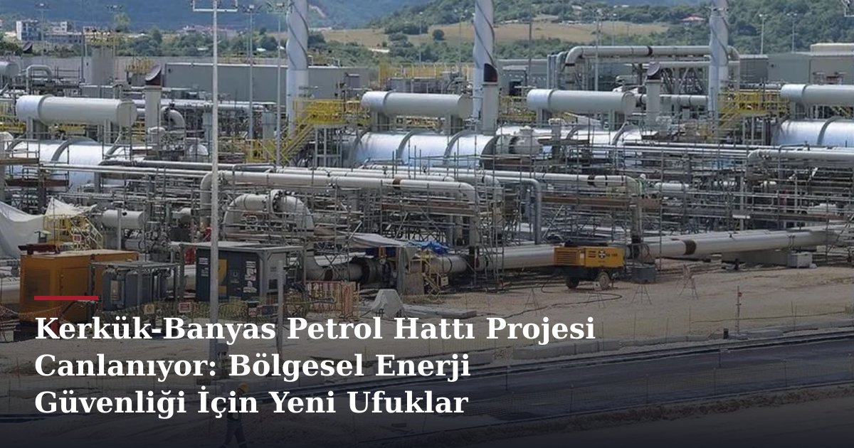 Kerkük-Banyas Petrol Hattı Projesi Canlanıyor: Bölgesel Enerji Güvenliği İçin Yeni Ufuklar