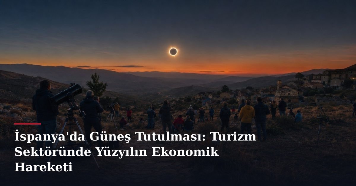 İspanya'da Güneş Tutulması: Turizm Sektöründe Yüzyılın Ekonomik Hareketi