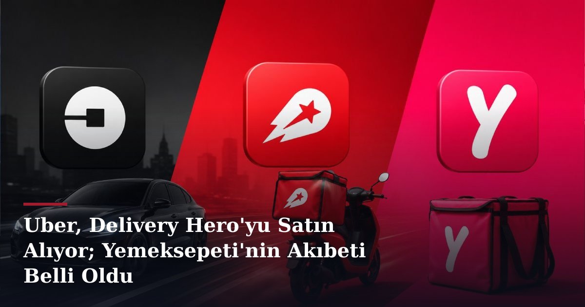 Uber, Delivery Hero'yu Satın Alıyor; Yemeksepeti'nin Akıbeti Belli Oldu