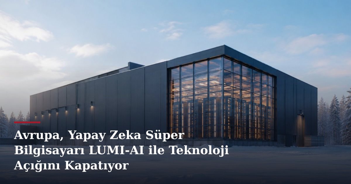 Avrupa, Yapay Zeka Süper Bilgisayarı LUMI-AI ile Teknoloji Açığını Kapatıyor