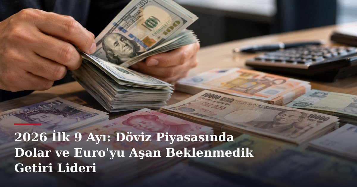 2026 İlk 9 Ayı: Döviz Piyasasında Dolar ve Euro'yu Aşan Beklenmedik Getiri Lideri
