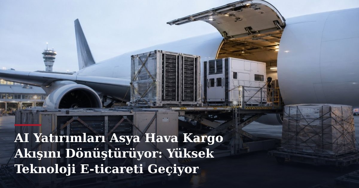 AI Yatırımları Asya Hava Kargo Akışını Dönüştürüyor: Yüksek Teknoloji E-ticareti Geçiyor