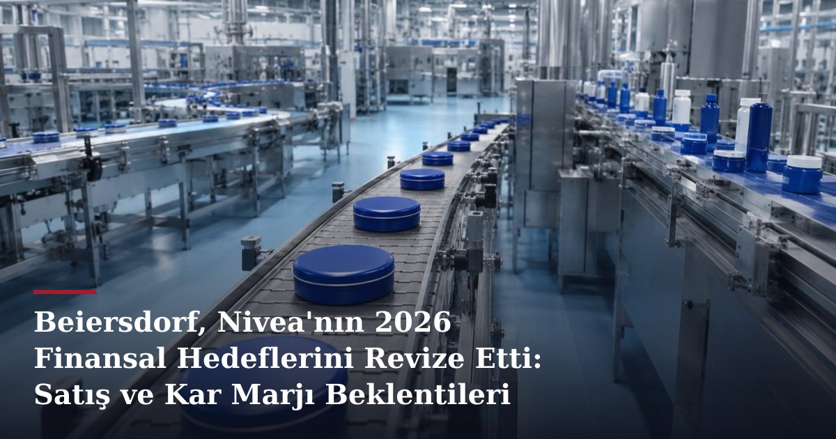 Beiersdorf, Nivea'nın 2026 Finansal Hedeflerini Revize Etti: Satış ve Kar Marjı Beklentileri Düştü