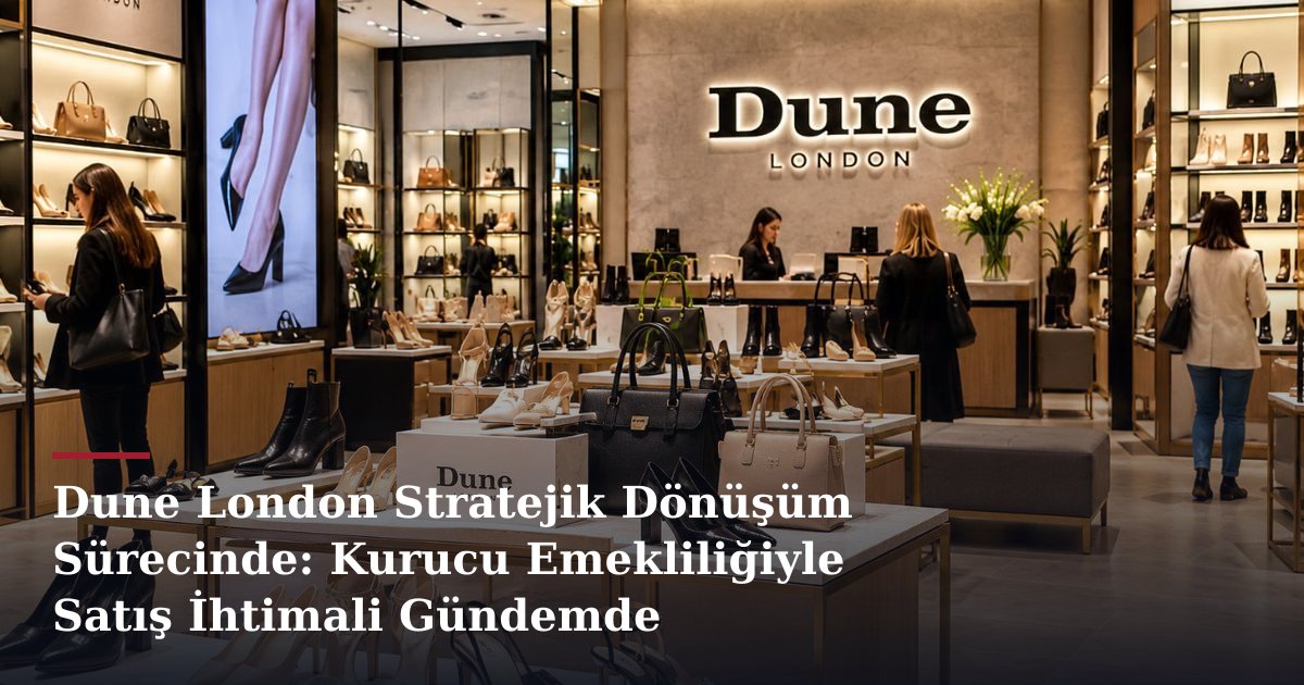 Dune London Stratejik Dönüşüm Sürecinde: Kurucu Emekliliğiyle Satış İhtimali Gündemde