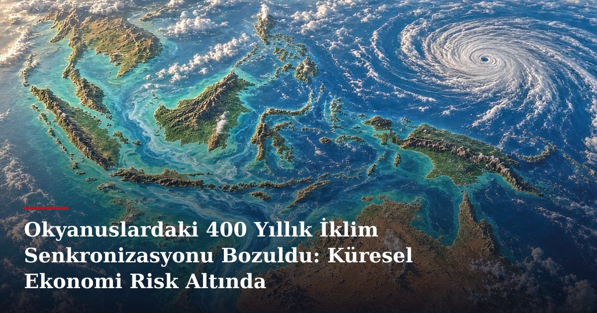 Okyanuslardaki 400 Yıllık İklim Senkronizasyonu Bozuldu: Küresel Ekonomi Risk Altında