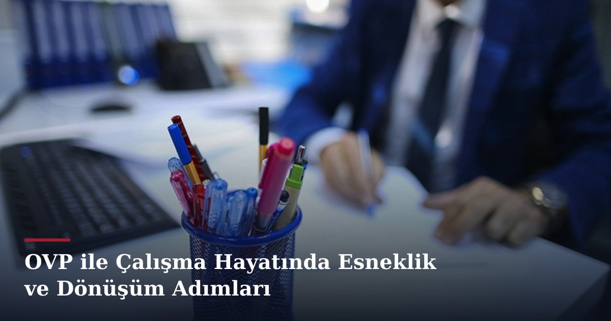 OVP ile Çalışma Hayatında Esneklik ve Dönüşüm Adımları