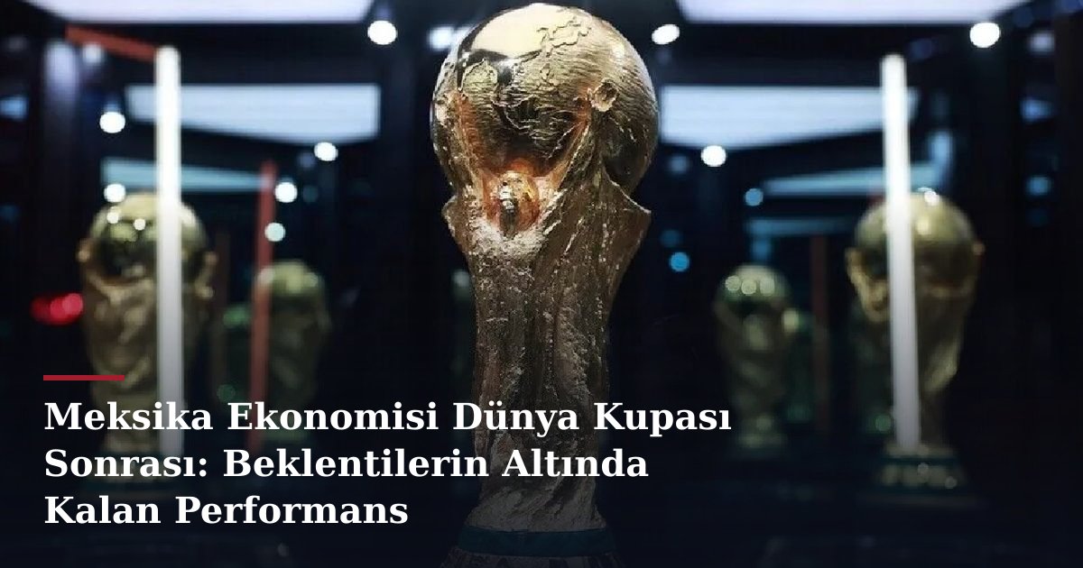 Meksika Ekonomisi Dünya Kupası Sonrası: Beklentilerin Altında Kalan Performans