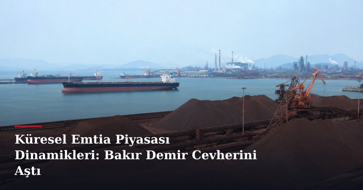 Küresel Emtia Piyasası Dinamikleri: Bakır Demir Cevherini Aştı