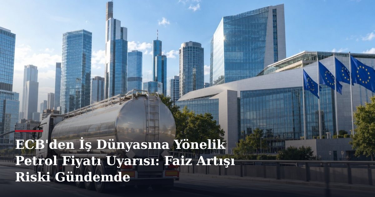 ECB'den İş Dünyasına Yönelik Petrol Fiyatı Uyarısı: Faiz Artışı Riski Gündemde