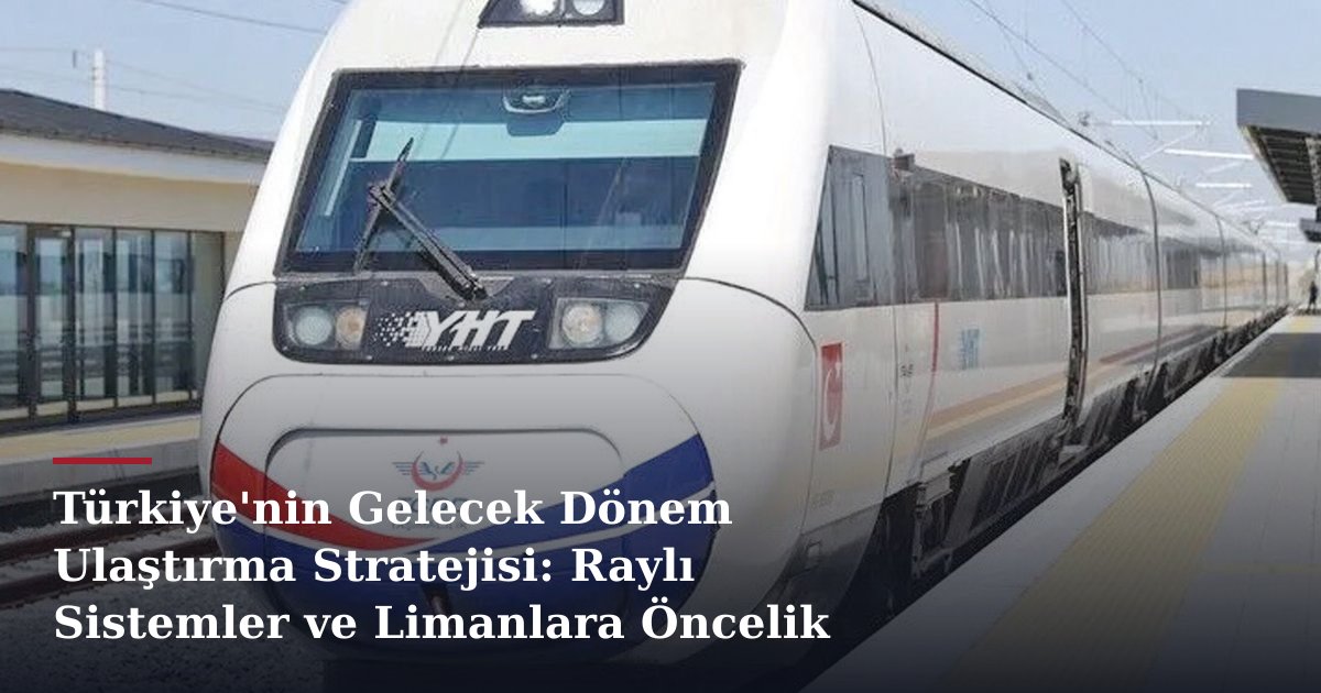 Türkiye'nin Gelecek Dönem Ulaştırma Stratejisi: Raylı Sistemler ve Limanlara Öncelik
