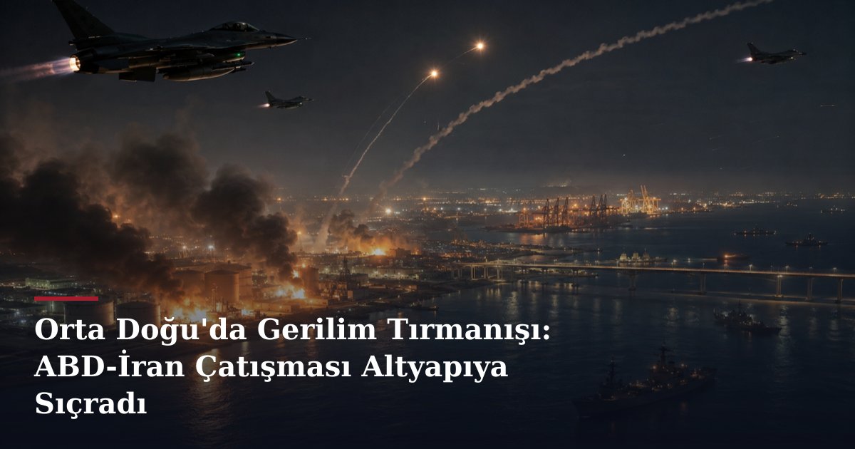 Orta Doğu'da Gerilim Tırmanışı: ABD-İran Çatışması Altyapıya Sıçradı