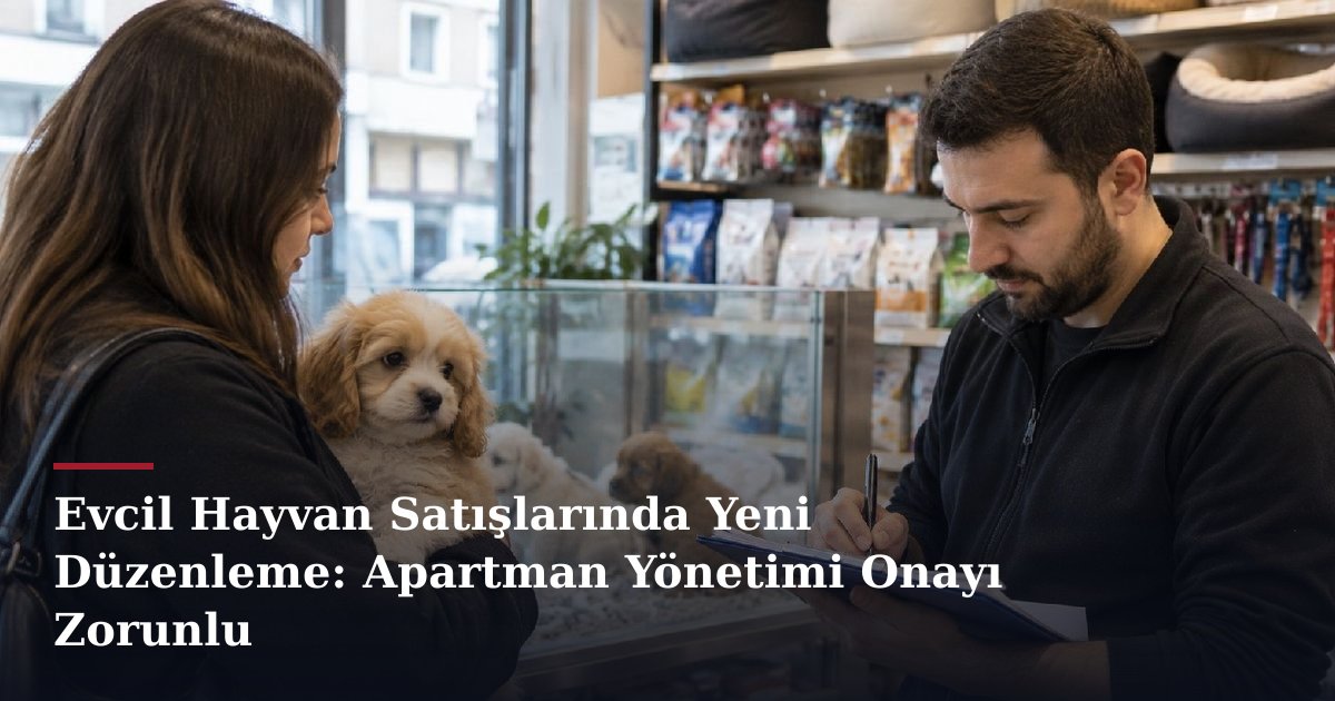 Evcil Hayvan Satışlarında Yeni Düzenleme: Apartman Yönetimi Onayı Zorunlu