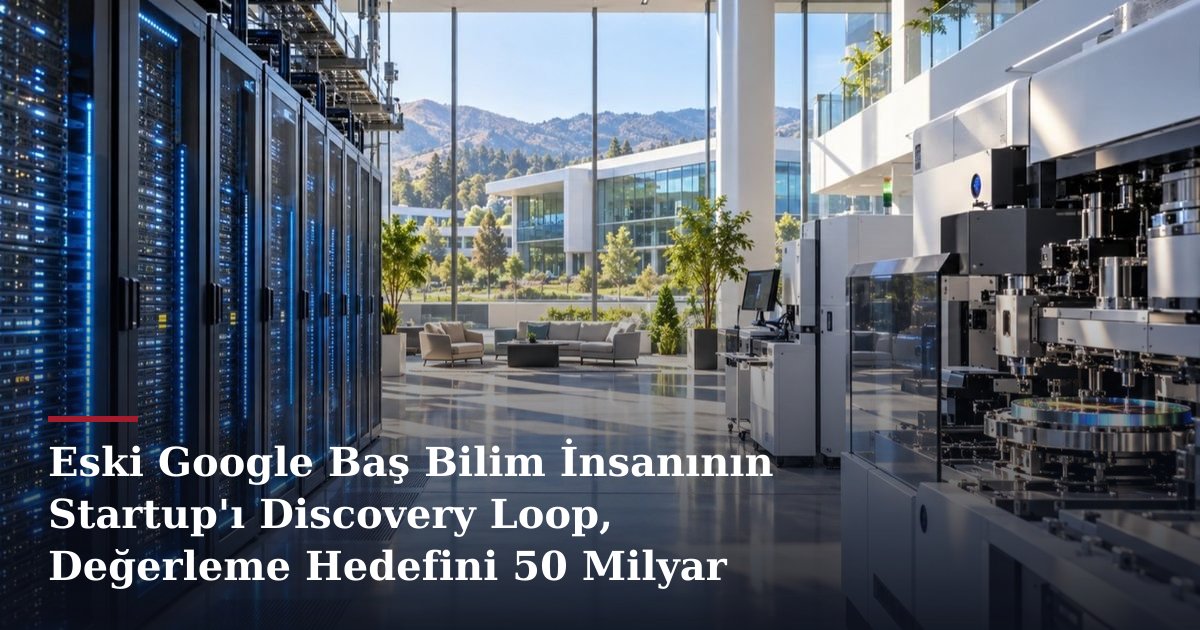Eski Google Baş Bilim İnsanının Startup'ı Discovery Loop, Değerleme Hedefini 50 Milyar Dolara Yükseltti