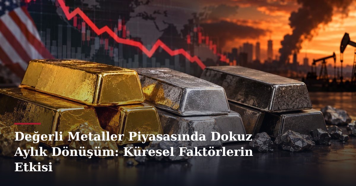 Değerli Metaller Piyasasında Dokuz Aylık Dönüşüm: Küresel Faktörlerin Etkisi
