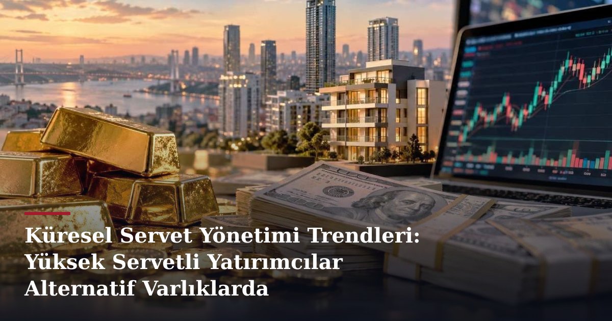 Küresel Servet Yönetimi Trendleri: Yüksek Servetli Yatırımcılar Alternatif Varlıklarda