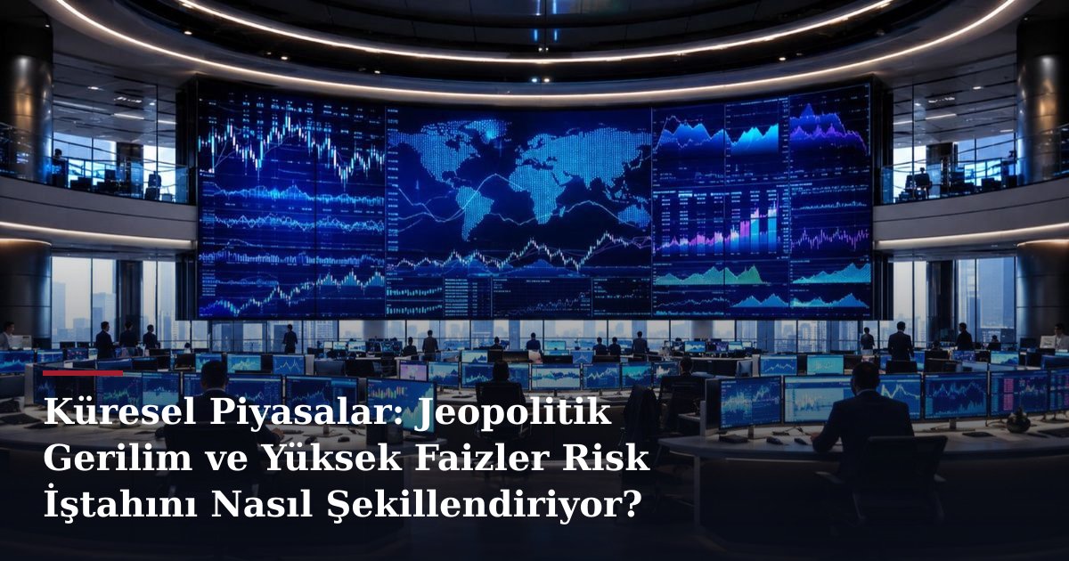 Küresel Piyasalar: Jeopolitik Gerilim ve Yüksek Faizler Risk İştahını Nasıl Şekillendiriyor?