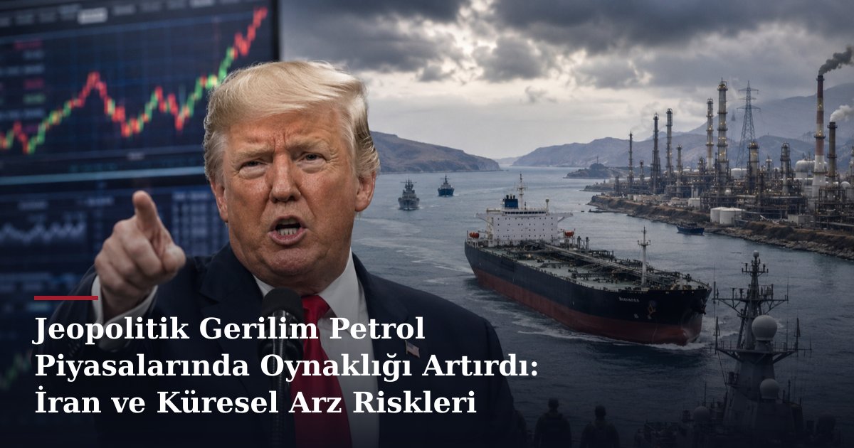 Jeopolitik Gerilim Petrol Piyasalarında Oynaklığı Artırdı: İran ve Küresel Arz Riskleri
