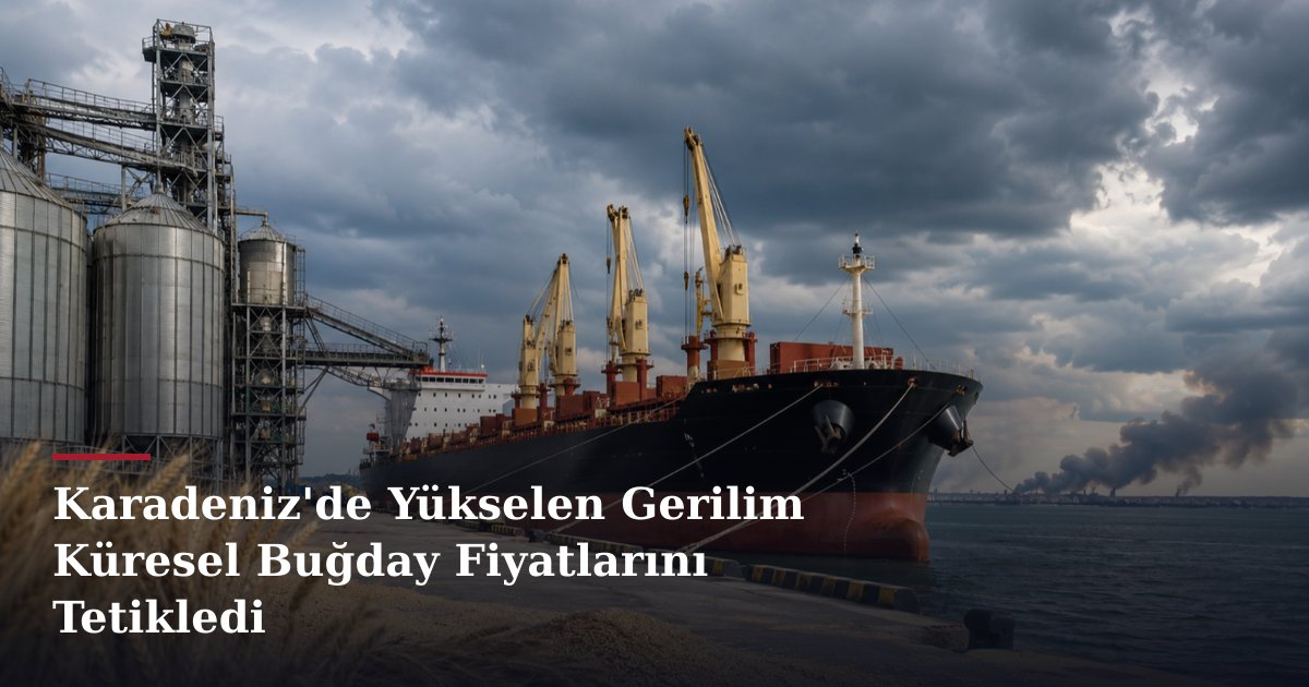 Karadeniz'de Yükselen Gerilim Küresel Buğday Fiyatlarını Tetikledi